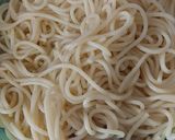 Foto del paso 1 de la receta: Espagueti blanco cremosito