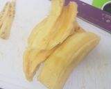 A picture of step 3 of Sweet bananas,pan fried.