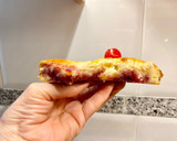 Foto del paso 18 de la receta: Tarta de manzana rellena con mermelada de cerezas