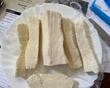 Φωτογραφία βήματος 1 της συνταγής Vegan Sticks με “μοτσαρέλα” 🧀