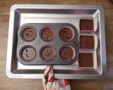 A picture of step 8 of VEGAN BROWNIES (eggless home baked):.