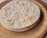 A picture of step 1 of Beef and Chicken Shawarma Wraps.