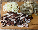 Foto del paso 1 de la receta: Camarones diablo