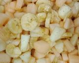 A picture of step 3 of Fruit Chaat...