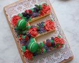 Foto langkah ke 9 dari resep Letter cake, versi Simple.