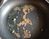 A picture of step 3 of Sabudana khichdi.