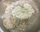 A picture of step 2 of Nankhatai.