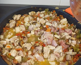 Foto del paso 4 de la receta: Tallarines con pollo a la soja