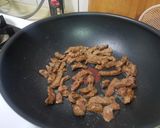 香根彩椒炒牛肉的食譜步驟5照片