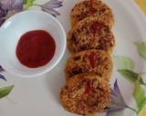 Oats potato cutlet recipe step 7 photo