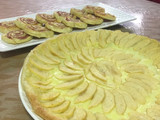Hojaldre de manzana y crema pastelera