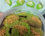 Foto langkah ke 4 dari resep Kuker pandan keju no oven.