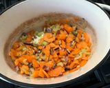 A picture of step 3 of Beef ragù.