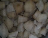 A picture of step 1 of Simple sweet potato mandazis#mycreativesoftmandazicontest.