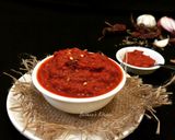 A picture of step 1 of Goan Mutton Recheado / Red Mutton Curry.