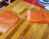 Foto del paso 3 de la receta: Trucha asalmonada con pisto