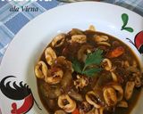 Foto langkah ke 3 dari resep Cumi saus padang.