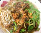 Hình bước làm 3 của món Miến lươn nước / trộn
