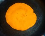 A picture of step 4 of Malpora with Malai rabri.