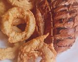 Foto del paso 1 de la receta: Suprema grillé y aros de cebolla