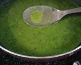 A picture of step 4 of Peas coriander leaves.