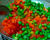 A picture of step 2 of Rava Upma.