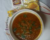 A picture of step 7 of Soya Mutter Masala.