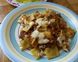 Foto del paso 6 de la receta: Ravioles de ricotta y espinaca con salsa de carne y tomate a la albahaca