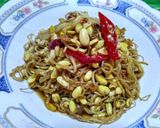 Foto langkah ke 4 dari resep Oseng Tokolan Dele / Tumis Toge Kedelai / kecambah kedelai.