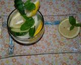 Foto del paso 2 de la receta: Agua de pepino, limón🍋 y menta🌿