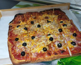 Foto del paso 5 de la receta: Pizza tres sabores casera (panificadora Moulinex Pain Doré)