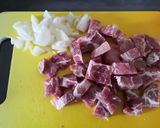 Une image de l'étape 1 de Porc au caramel.