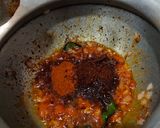 A picture of step 1 of Maharashtrian Style Tomato Bhhat.