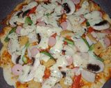 Foto langkah ke 6 dari resep Pizza Teflon Simple (Gampang Banget!).