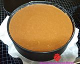 Foto del paso 4 de la receta Tarta de natillas de coco con baño de chocolate