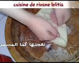 صورة لخطوة 3 من وصفة كسرة الشحمة (بدون شحمة) بالقمح الكامل