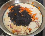 Beluga lencse édes burgonyával grillezett sárgarépával recept fázis 3 fotója