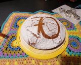 Foto del passaggio 8 della ricetta Torta semplice di compleanno, noci e cioccolato🥧🍫🎁🎉🎊🎈