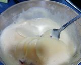 A picture of step 3 of Grandma Obdulia’s Spanish Potato Omelette (Tortilla de Patatas).