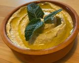 A picture of step 7 of Hummus.