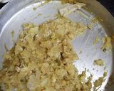 A picture of step 1 of Chicken cutlets from leftover chicken curry.