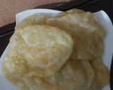 A picture of step 3 of Alootarkari and puri.
