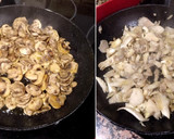 Foto del paso 1 de la receta: Lágrimas de polloc/salsa de queso azul y champiñones