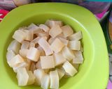 Foto langkah ke 3 dari resep Oseng tempe cabe hijau.