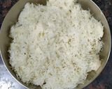 A picture of step 1 of Yellow rice.