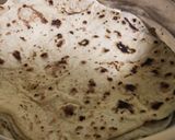 A picture of step 8 of Ghar ki roti.