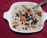 A picture of step 3 of A healthy breakfast with black rice -mung porridge.