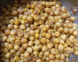 A picture of step 2 of Chana chat.