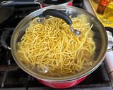 A picture of step 5 of Shrimp and Chicken Pancit Canton.