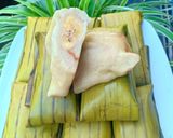 Foto langkah ke 8 dari resep Nagasari roti tawar gurih.